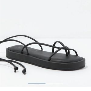 Platform Lace Up Sandals